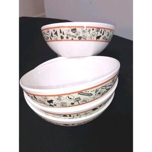 Camp Casual Melamine Bowl set Retro Camping-themed Camping Dishes Travels New